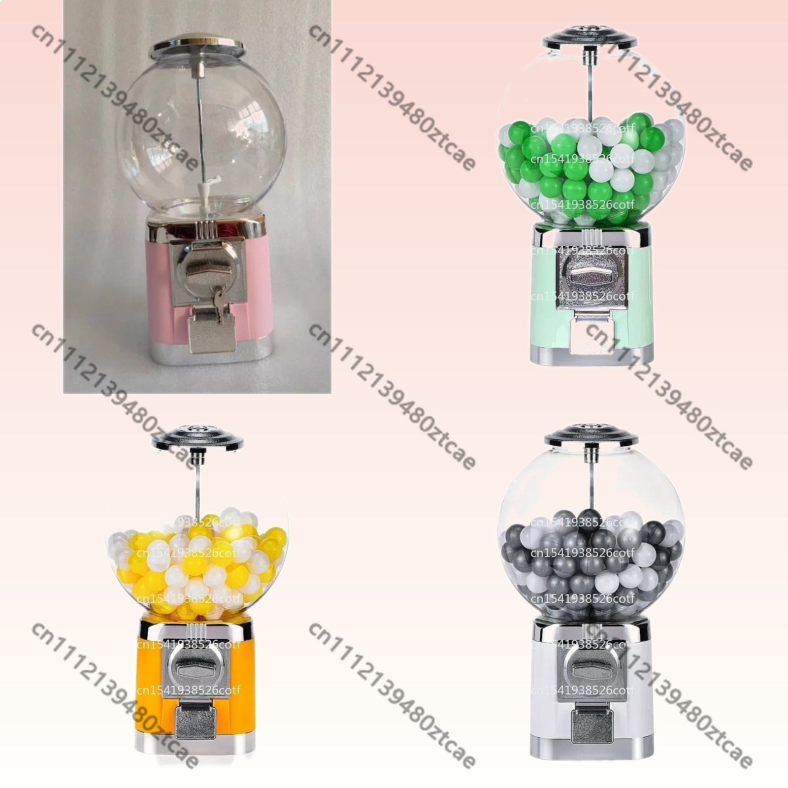 Prize Capsule Toy Machine - آلة بيع كبسولات الحلوى والألعاب بتصميم