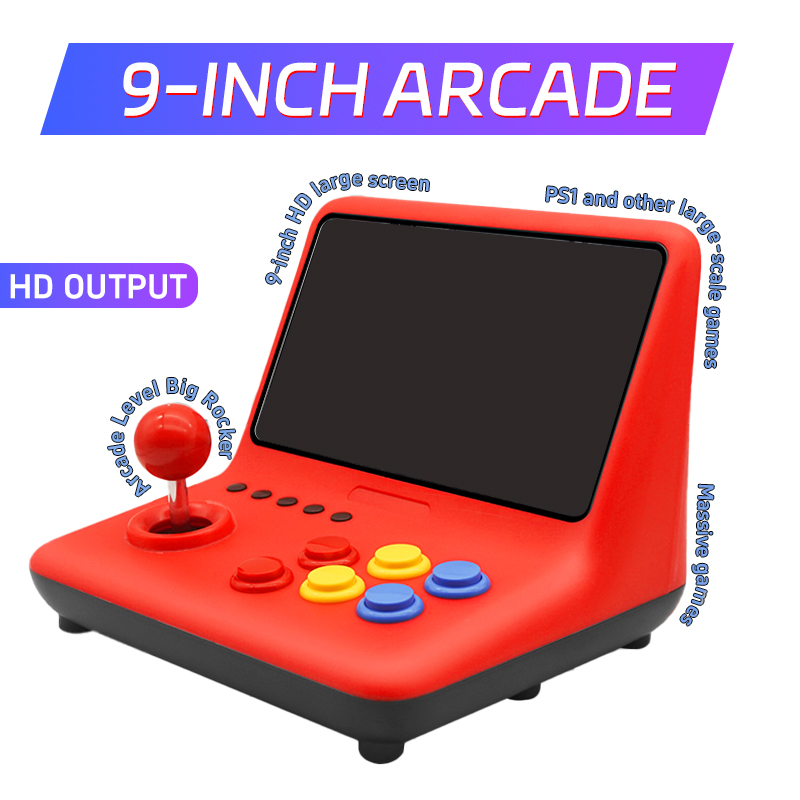 Arcade Vibes - وحدة تحكم ألعاب أركيد بشاشة كبيرة