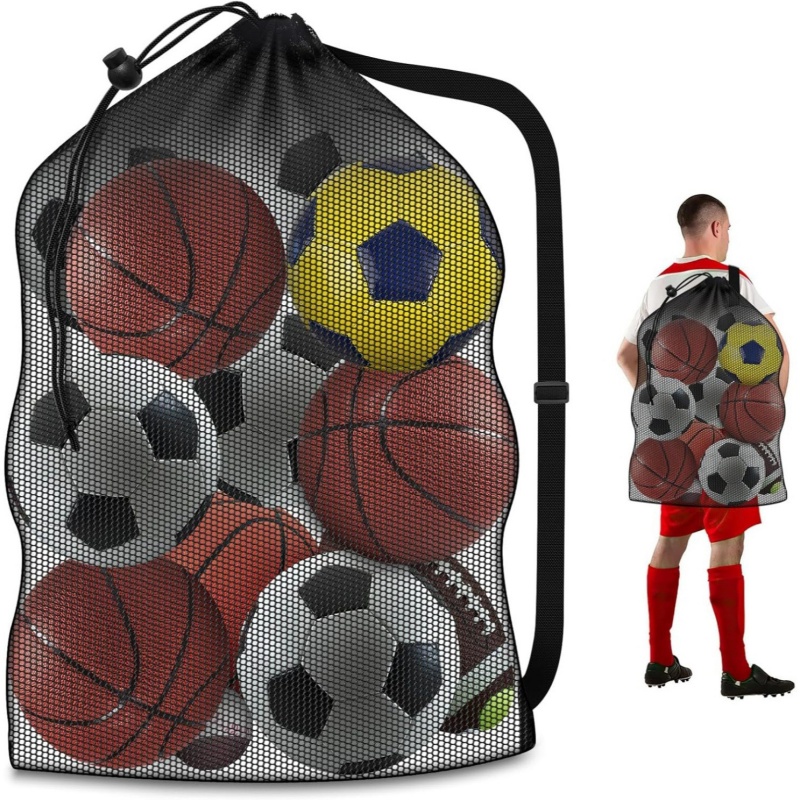 Basketball Arcade Game - حقيبة شبكية كبيرة السعة للتدريب الجماعي