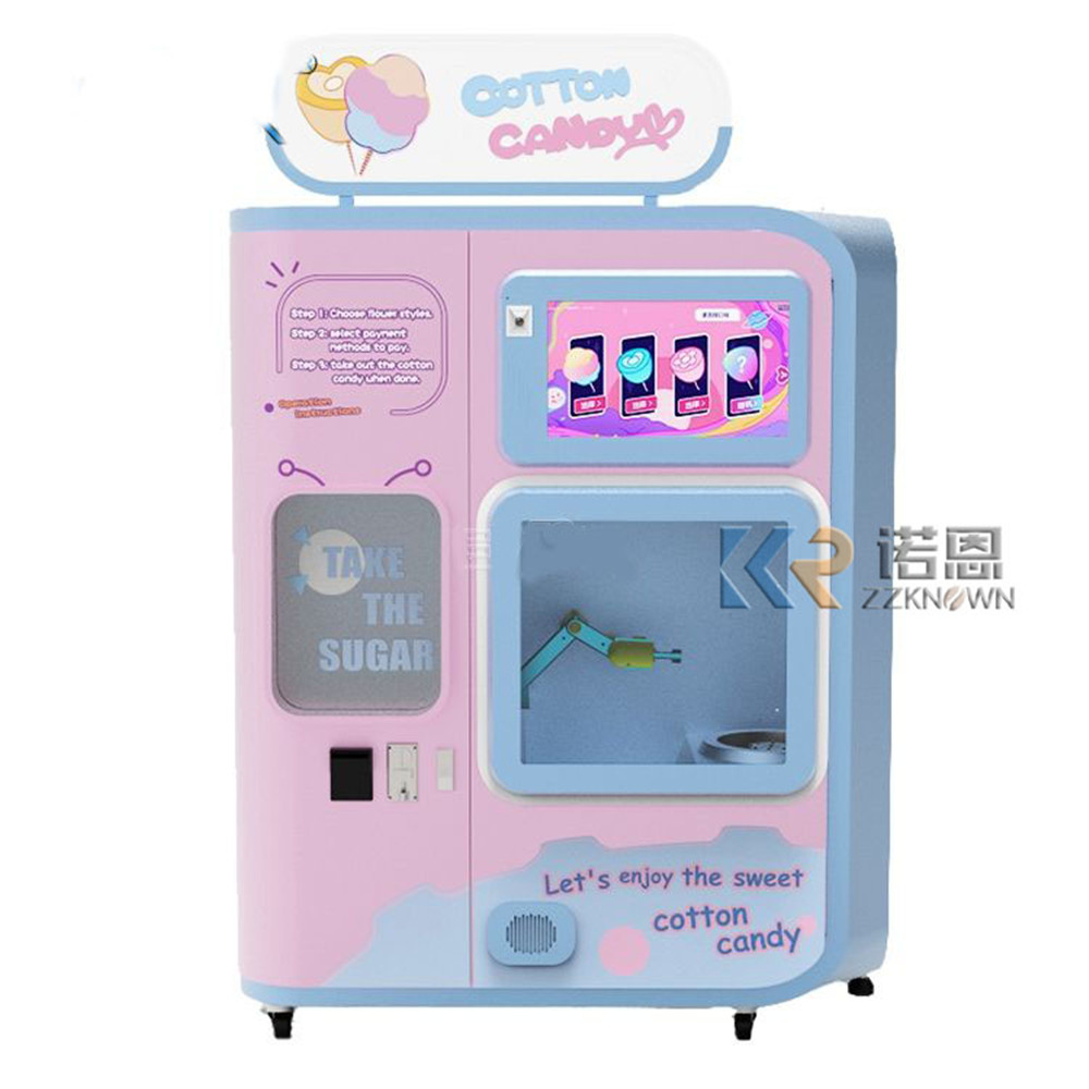 Candy Vending Machine - آلة صنع حلوى القطن الأوتوماتيكية عالية