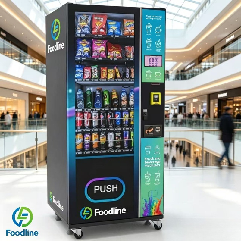 Coin Pusher Machine - آلة بيع ذكية مبردة مخصصة من