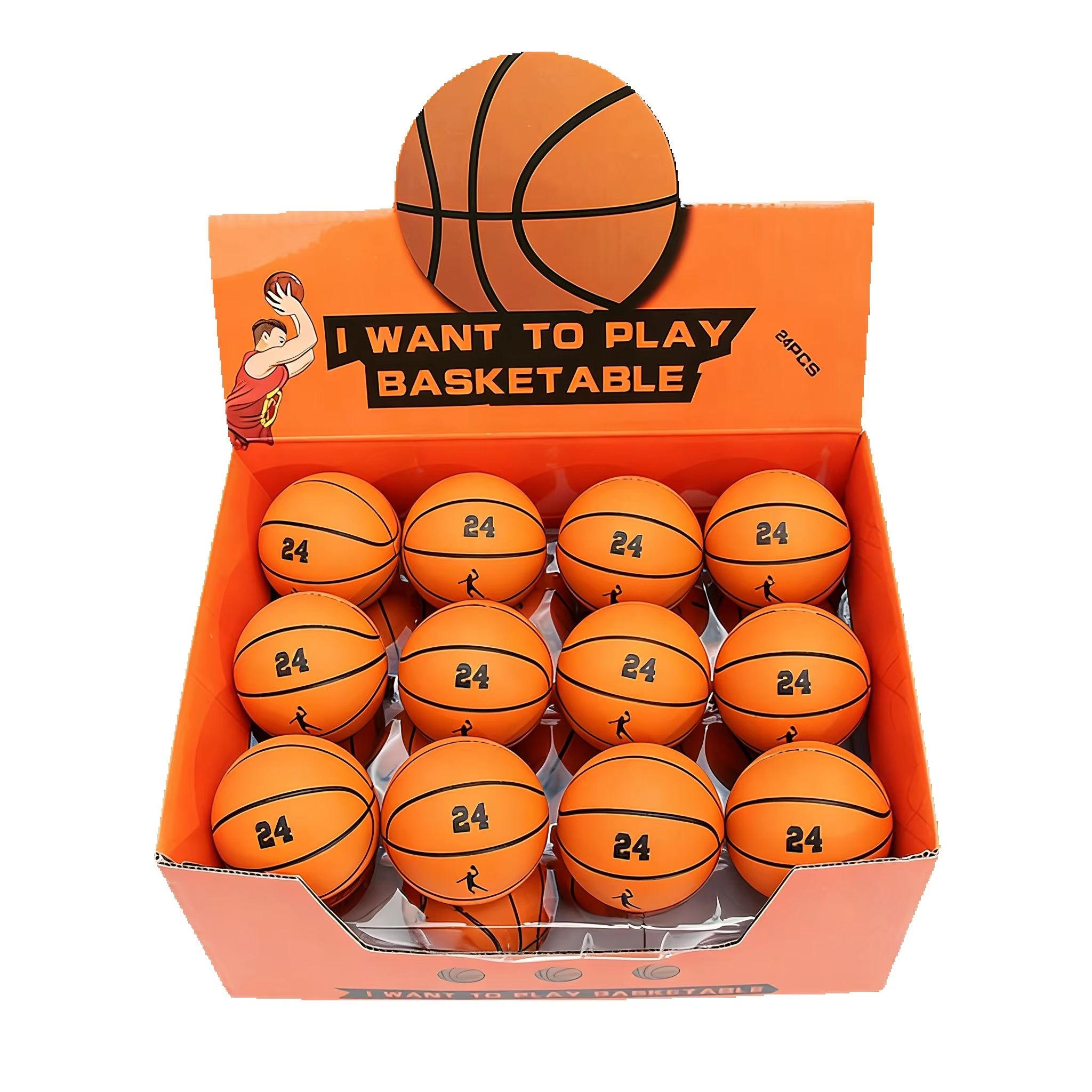 Basketball Arcade Game - كرة مطاطية صغيرة فائقة المرونة 6