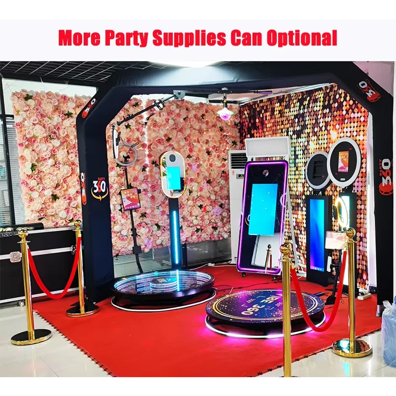 البيضاوي 12.9 باد كابينة تصوير - مراجعة Photo Booth Machine وسعره