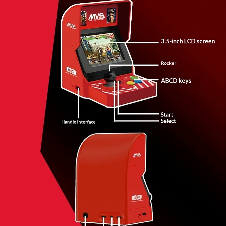 وحدة تحكم ألعاب أركيد صغيرة UN - مراجعة Arcade Vibes وسعره
