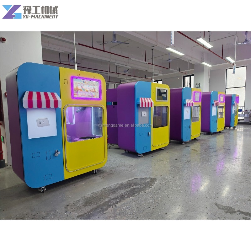 آلة صنع حلوى القطن مركز التسوق - مراجعة Candy Vending Machine وسعره