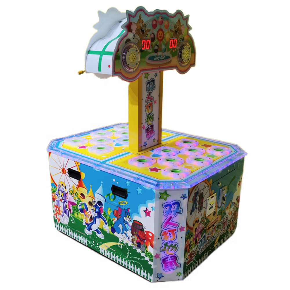 LED 2/4/6/8 لاعب ممر المطرقة ل - مراجعة Whack A Mole Arcade وسعره