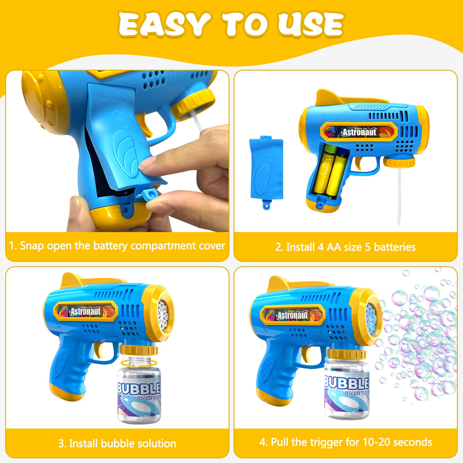 مسدس فقاعات، آلة فقاعات أوتوما - مراجعة Bubble Gum Machine وسعره