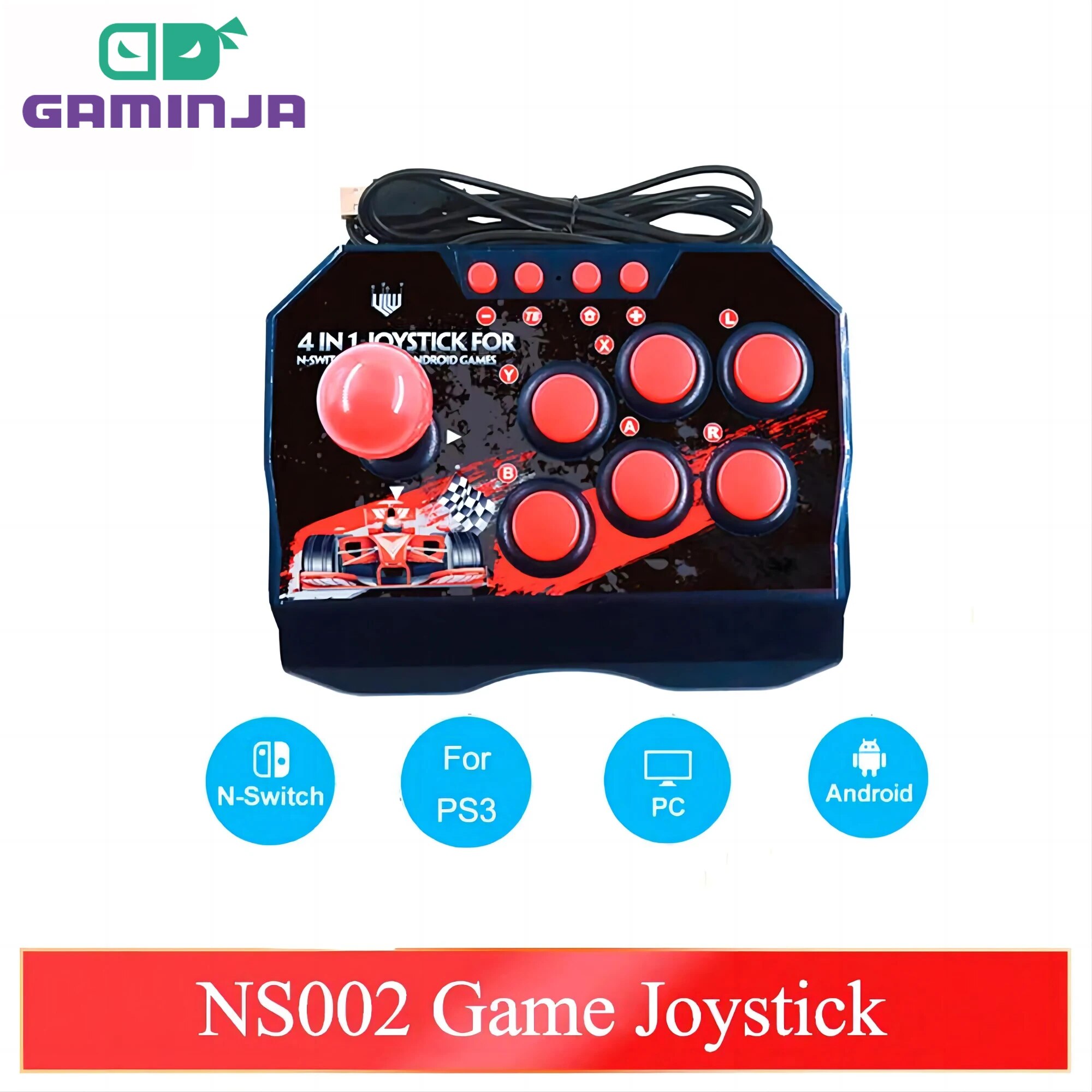GAMINJA NS002 4 في 1 ريترو وحد - مراجعة Arcade Vibes وسعره