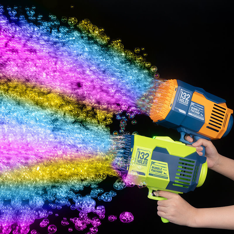 مسدس فقاعات صاروخ مضيء للأطفال - مراجعة Bubble Gum Machine وسعره