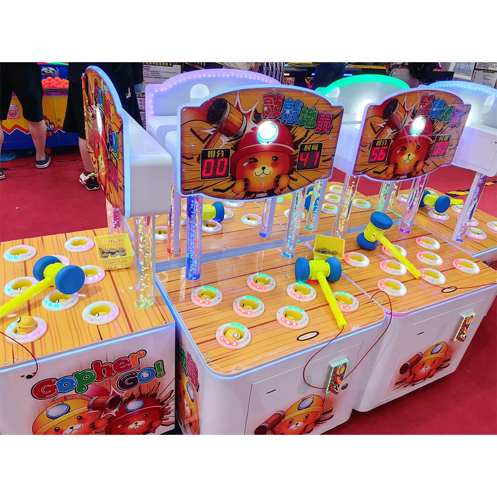 # لعبة ملاهي جديدة ممر هامبر ت - مراجعة Whack A Mole Arcade وسعره