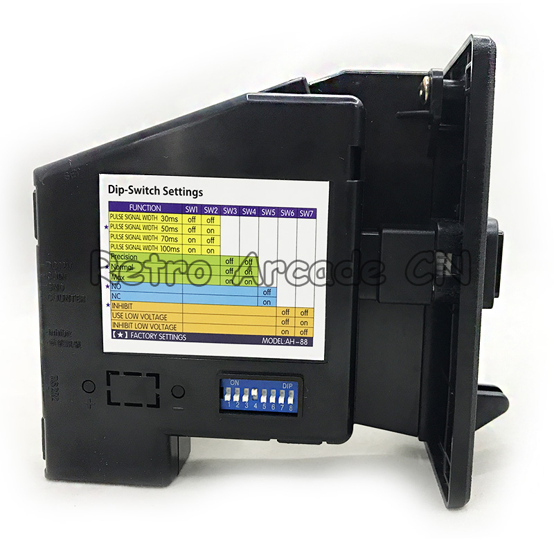 CL شعار LED متعددة عملة متقبل  - مراجعة Coin Acceptor Selector وسعره