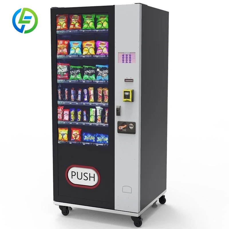 آلة بيع ذكية مبردة مخصصة من FL - مراجعة Coin Pusher Machine وسعره